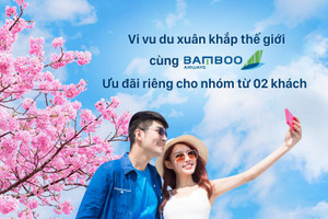 Vi vu du xuân khắp thế giới với mức giá cực tốt cùng Bamboo Airways và iVIVU