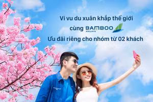 Vi vu du xuân khắp thế giới với mức giá cực tốt cùng Bamboo Airways và iVIVU
