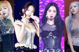 Xu hướng phối áo corset của BLACKPINK phối đồ thường nhật đỏm dáng