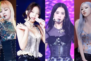 Xu hướng phối áo corset của BLACKPINK phối đồ thường nhật đỏm dáng
