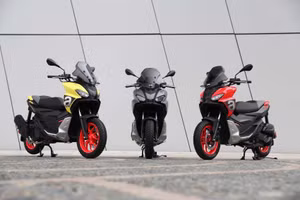 Xe tay ga Aprilia SR GT 200 chuẩn bị được bán ra tại Malaysia
