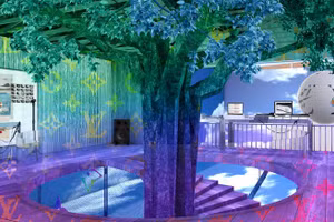 Louis Vuitton khai trương triển lãm Virgil Abloh Nike Air Force 1