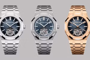 Audemars Piguet ra mắt bộ ba Royal Oak Selfwinding Flying Tourbillon mới