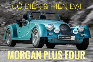 Morgan Plus Four - Xe mui trần hoài cổ giữa thời hiện đại.