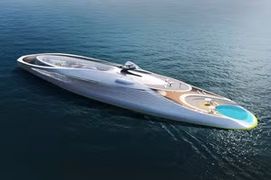 Siêu du thuyền VY.01: "Vườn địa đàng" trên biển