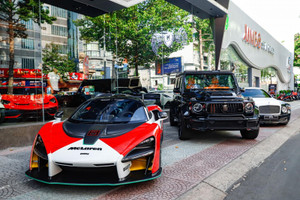 McLaren Senna thứ hai về Việt Nam với màu sơn cực chất