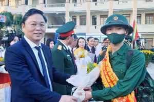 Hào hứng trong ngày nhập ngũ tại tỉnh Ninh Thuận, Khánh Hòa, Đà Nẵng, Quảng Nam
