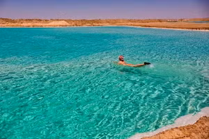 Cảnh tuyệt đẹp tại hồ muối Siwa Ai Cập - Nơi đặc biệt dành cho những người không biết bơi