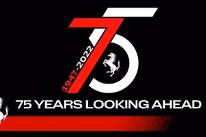 Ferrari kỷ niệm 75 năm thành lập với logo đặc biệt