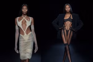 MUGLER spring 2022 RTW: Những xúc cảm mãnh liệt