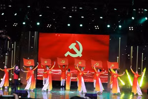 Thanh Hoá: Chương trình nghệ thuật “Niềm tin dâng Đảng” kỷ niệm 93 năm ngày thành lập Đảng