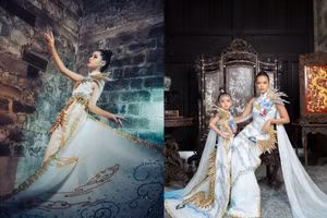 BST Cá Chép Hoá Rồng của NTK Phương Hồ tung bộ ảnh hút mắt