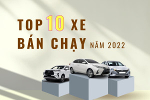 Top 10 xe bán chạy nhất năm 2022: Xe Việt mất hút, Toyota Vios quay lại vị trí số 1