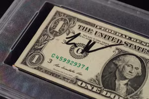 Tờ tiền 1 USD có chữ ký của Elon Musk hiện được bán đấu giá