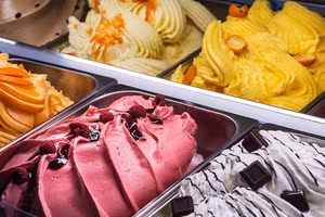 Gelato đặc sản mát lạnh của đất nước hình chiếc ủng