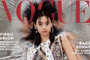 Ngôi sao Squid Game Jung Ho-Yeon trở thành người Hàn Quốc đầu tiên “solo” trên bìa Vogue Mỹ