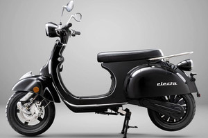 One Moto Electa chiếc xe máy điện mang phong cách retro