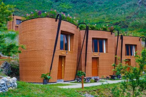 Mới lạ khu nghỉ dưỡng hình quẩy tấu đẹp tựa “trời Tây” ở Hà Giang