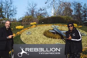 Cầu thủ bóng đá Ronaldinho đại sứ Rebellion Timepieces cho dự án mới