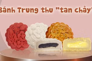 Bánh trung thu tan chảy đang là hottrend của mùa trung thu năm nay