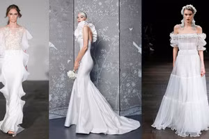 Những mẫu áo cưới "lên ngôi" cho mùa cưới 2021