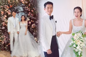Hôn lễ thế kỷ cặp đôi Hyun Bin và Son Ye Jin thu hút người hâm mộ