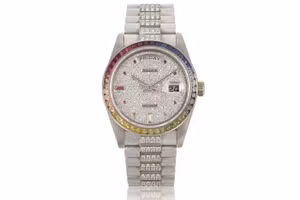 Chiếc đồng hồ Rolex “Rainbow Khanjar” quý hiếm được đưa ra đấu giá