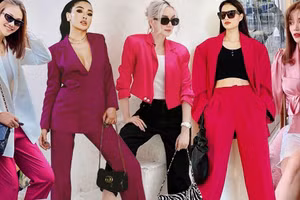 Tham khảo cách phối đồ với "Màu hồng" cho tủ đồ thêm đa dạng trong năm mới