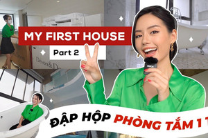 Cô em Trendy - Đập hộp nhà tắm 1 tỷ.