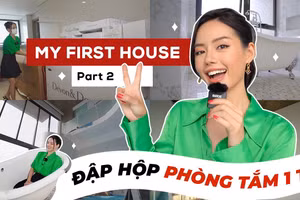 Cô em Trendy - Đập hộp nhà tắm 1 tỷ.