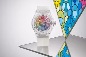 Takashi Murakami mang một "cầu vồng màu sắc” đến với Hublot Classic Fusion