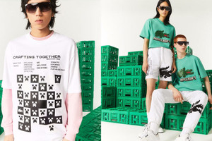 BST Lacoste x Minecraft - Bước qua ranh giới thực và ảo