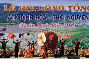 Thái Nguyên: Khai mạc lễ hội Lồng Tồng ATK Định Hóa Xuân Quý Mão 2023