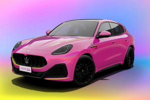 Maserati và Barbie hợp tác cho chiếc SUV màu hồng neon rực rỡ