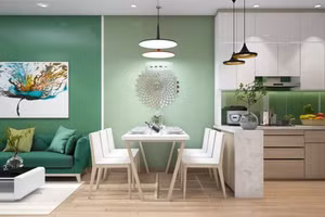 Xanh lá cây sẽ là xu hướng cho màu sơn 2022