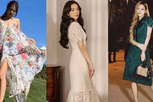 Tuyệt chiêu diện váy dài đẹp như Blackpink