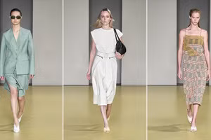 Kỹ thuật chế tác và màu sắc đẹp mê hồn trong BST Salvatore Ferragamo Xuân – Hè 2021