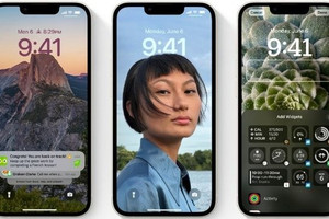 Apple ra mắt hệ điều hành iOS 16 với tính năng cá nhân hóa màn hình và điều khiển iMessage mới