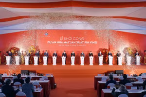 Vingroup khởi công nhà máy sản xuất pin VinES