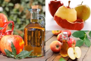 Giấm táo - trợ thủ đắc lực của phái đẹp
