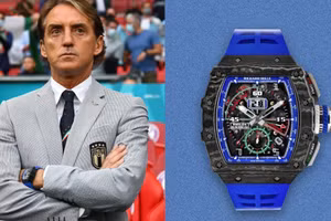 Bóc giá chiếc đồng hồ mang tên HLV trưởng tuyển Italia Roberto Mancini