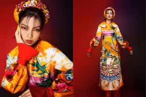 NTK Thủy Nguyễn giới thiệu các thiết kế mới lấy cảm hứng từ bộ tranh “Mai Lan Cúc Trúc”