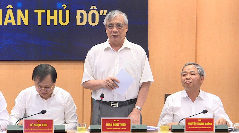 Chuyên gia kinh tế Trần Đình Thiên phát biểu đề xuất giải pháp phát triển kinh tế tư nhân Chuyên gia kinh tế Trần Đình Thiên phát biểu đề xuất giải pháp phát triển kinh tế tư nhân