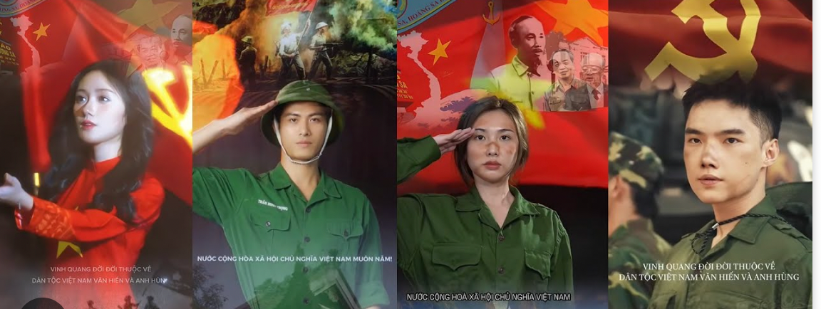 Hình ảnh lịch sử được các bạn trẻ tái hiện một cách sinh động trên các nền tảng mạng xã hội anh-chup-man-hinh-2025-04-28-luc-101803.png