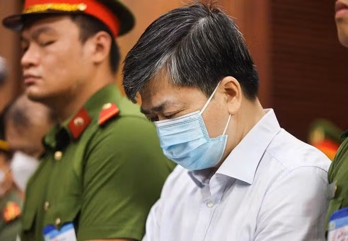 Cựu bí thư Bến Tre Lê Đức Thọ trong lần ra tòa hồi tháng 11/2024