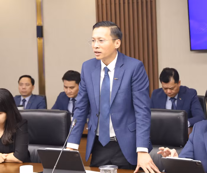 Ông Phạm Như Ánh , Thành viên HĐQT, Tổng giám đốc MB phát biểu tại sự kiện