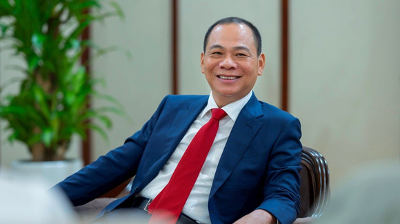Tỷ phú Phạm Nhật Vượng trở thành người có tài sản tăng mạnh thứ 2 thế giới trong 1 ngày