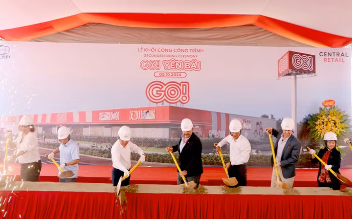 Khởi công trung tâm thương mại GO! Yên Bái