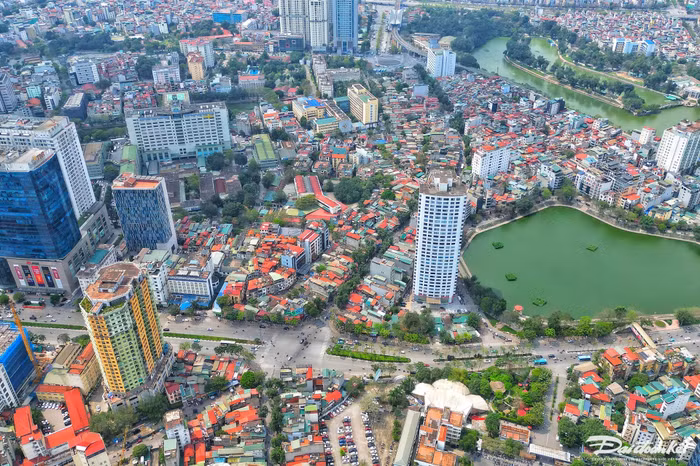 Khu vực sẽ được giải phóng mặt bằng để thực hiện đường Vành đai 1