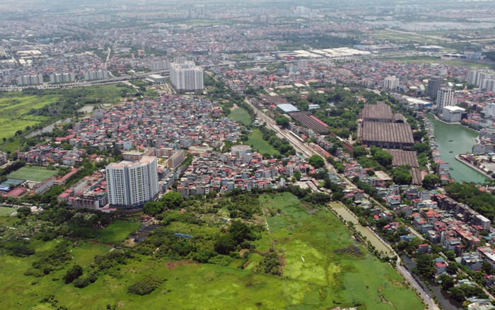 Một góc quận Long Biên